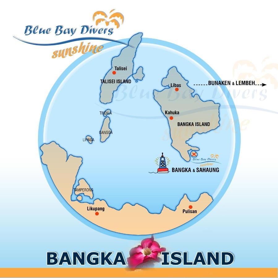 Blue Bay Divers Likupang Bangka Dış mekan fotoğraf